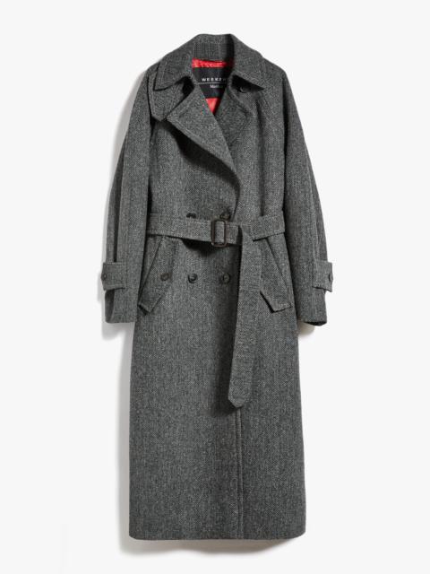 Max Mara Harris Tweed coat | REVERSIBLE