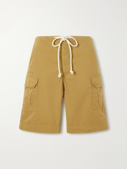 JAMIE HALLER The Rope Tie jersey cargo shorts Camel