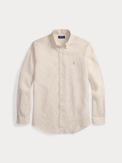 Polo Ralph Lauren Classic Fit Striped Linen Shirt
