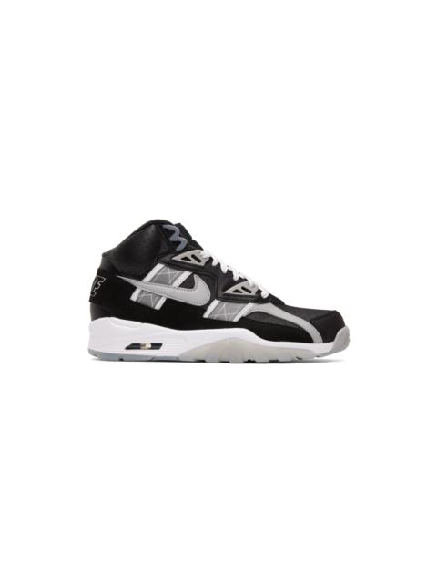 Nike Black & Gray Air Trainer SC High-Top Sneakers