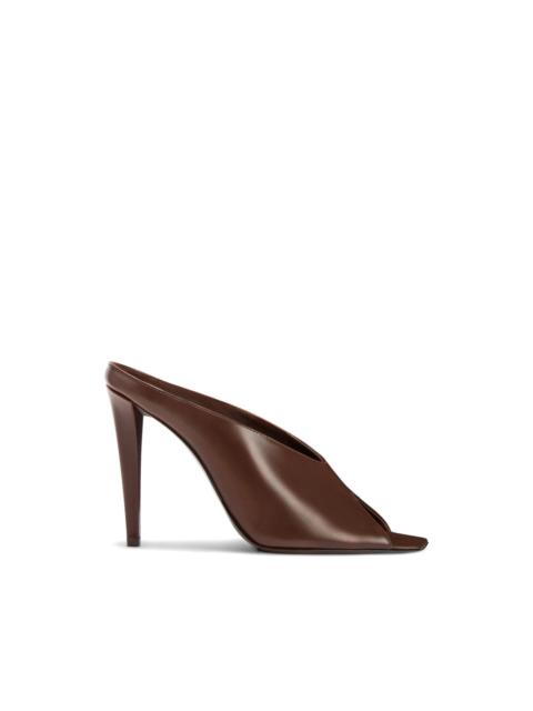 Giuseppe Zanotti square-toe leather sandals