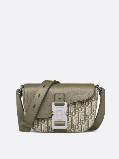 Dior Mini Saddle Messenger Bag with Flap
