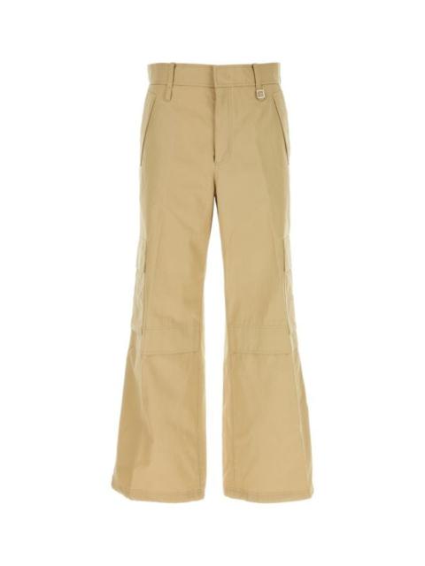 Wooyoungmi Beige cotton cargo pant