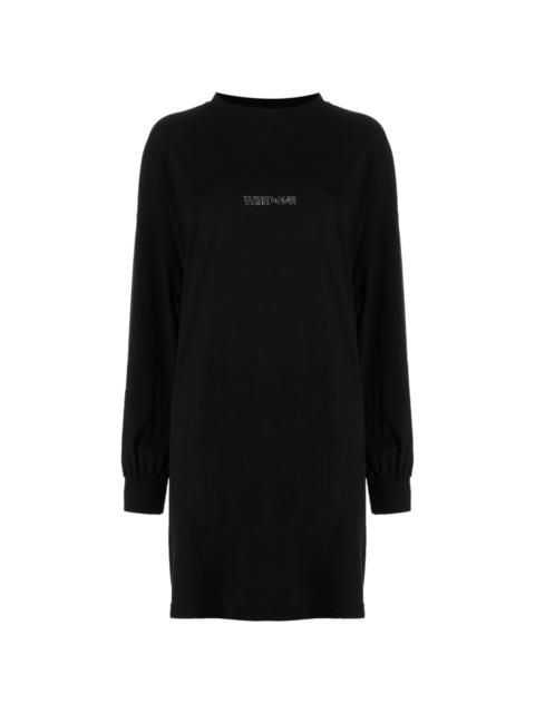 logo-embellished long-sleeve T-shirt