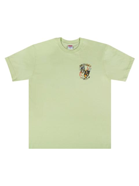 Supreme Supreme Black Cat Tee 'Pale Mint' | REVERSIBLE