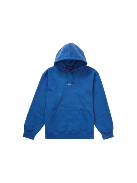 Supreme Underline Hooded Sweatshirt Washed Royal