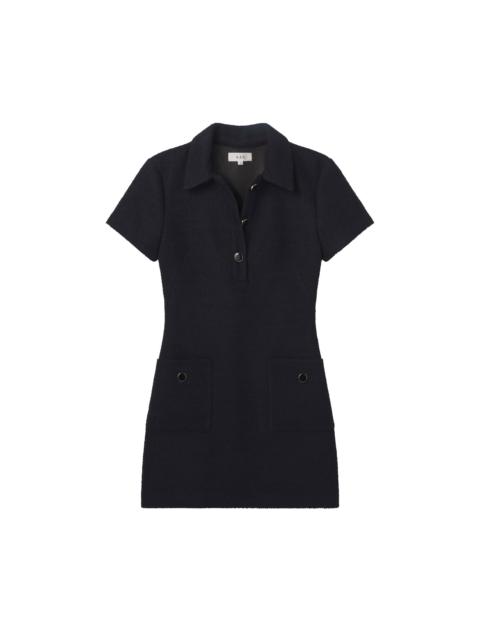 A.L.C. Marcie Cotton Boucle Mini Dress