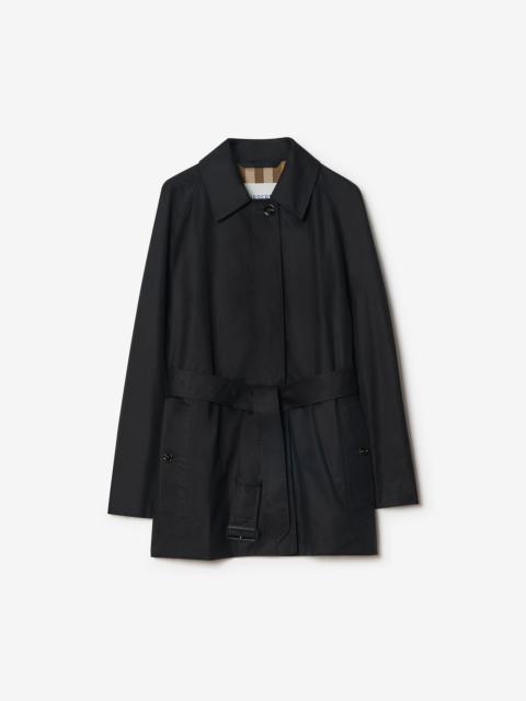 Burberry Short Cotton Car Coat