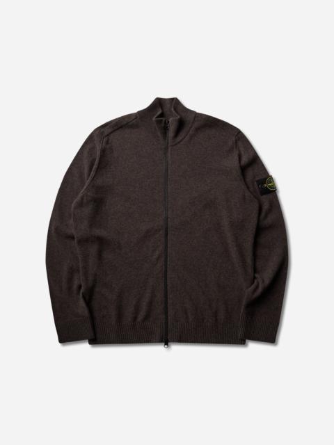 Stone Island Men's RWS Geelong Wool Zip Cardigan Lead Grey