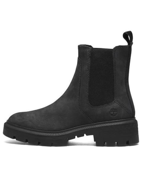Timberland (WMNS) Timberland Courmayeur Valley Chelsea 'Black Nubuck' A5ND7015