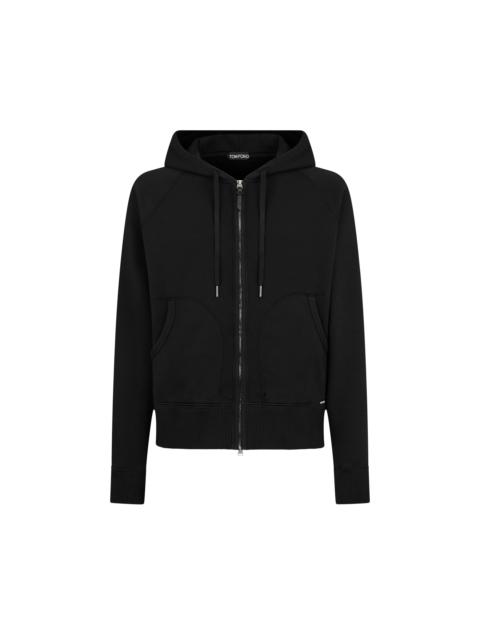 TOM FORD GARMENT DYED ZIP HOODIE