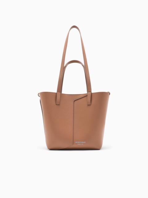 EMPORIO ARMANI EMPORIO ARMANI 1981 LEATHER SHOULDER BAG