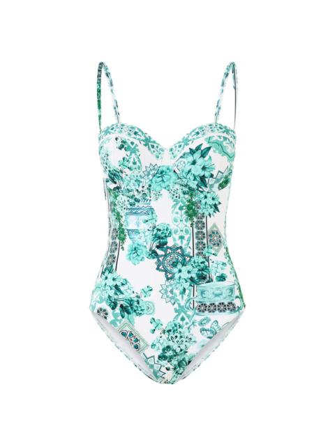 CAMILLA Women's Balearic Bebé Embellished Underwire One-Piece Swimsuit - Balearic Bebe