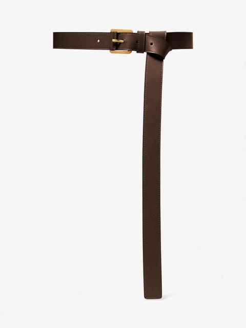 MICHAEL KORS COLLECTION Jodi Leather Trouser Belt