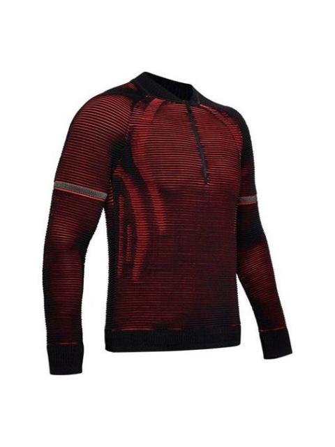 Under Armour Men's Under Armour IntelliKnit 2.0 Stripe Running Long Sleeves Black 1350090-001