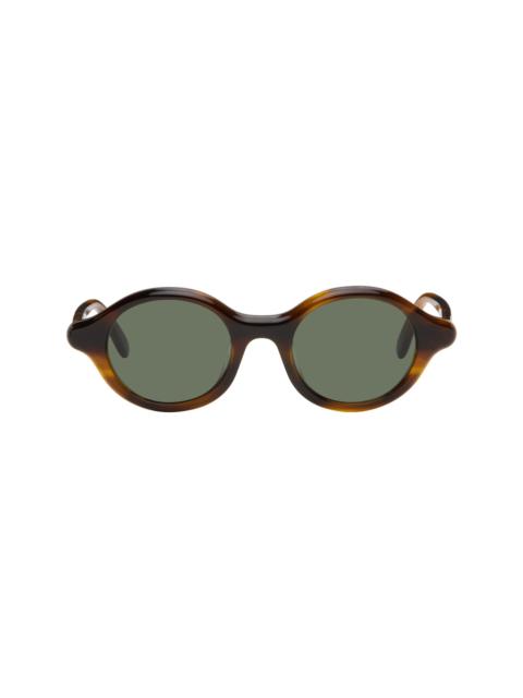 Brown Epsilon Slim Sunglasses
