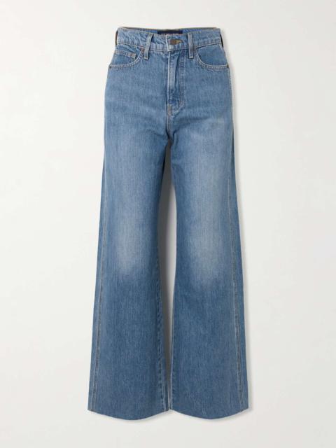 Taylor high-rise wide-leg jeans