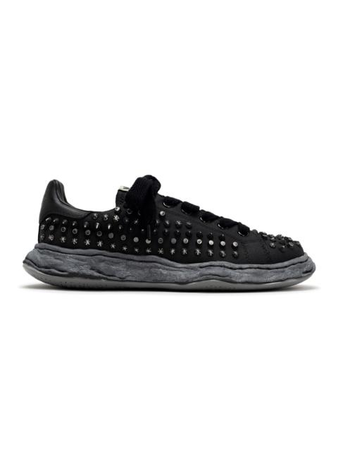 Maison MIHARAYASUHIRO "CHARLES"OG Sole Studded Canvas Low-top Sneaker