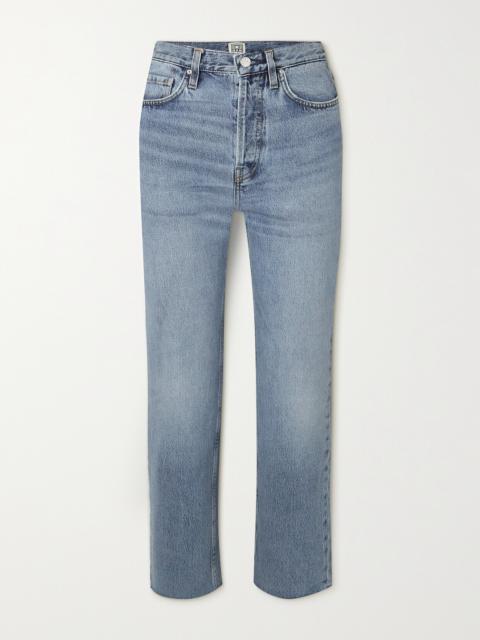 TOTEME + Net Sustain Classic Cut High-rise Straight-leg Organic Jeans