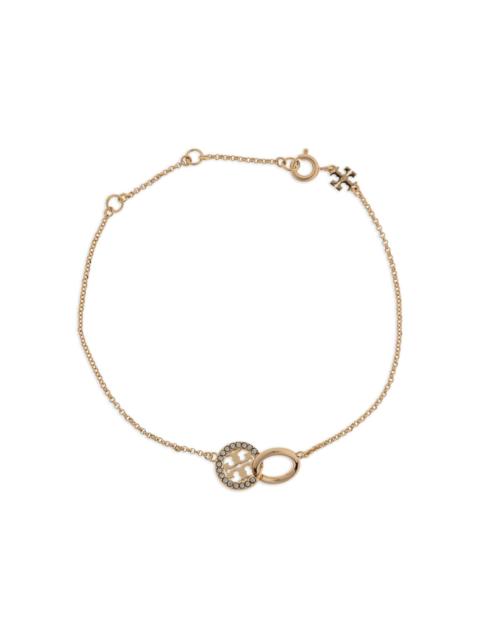 TORY BURCH logo-charm bracelet