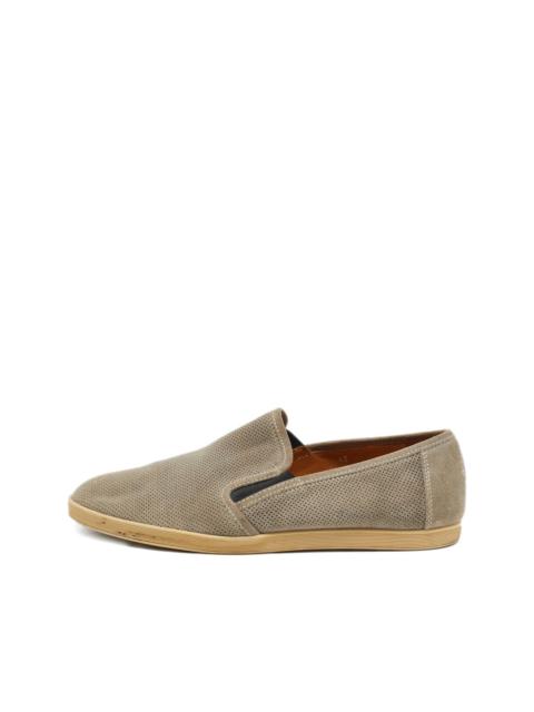 Moncler perforated slip-on sneakers