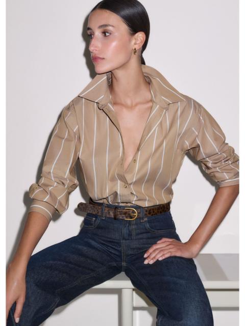 ME+EM Stripe Boyfriend Shirt