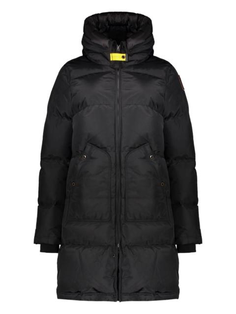 PARAJUMPERS hooded logo-patch down jacket