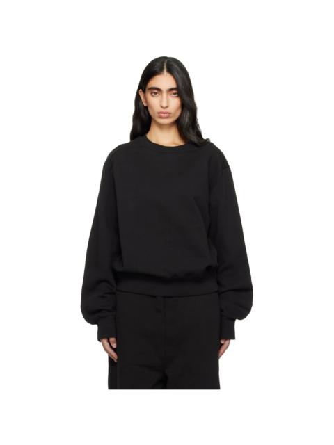 entire studios Black Pod Crew Sweatshirt