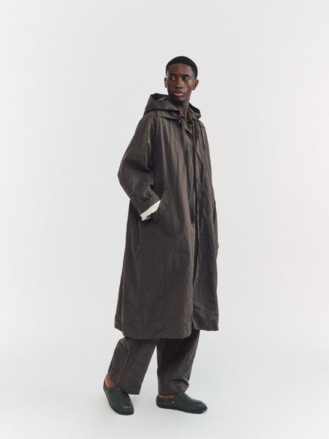 CASEY/CASEY YAK HOODIE COAT - TOUGH COT - EARTH