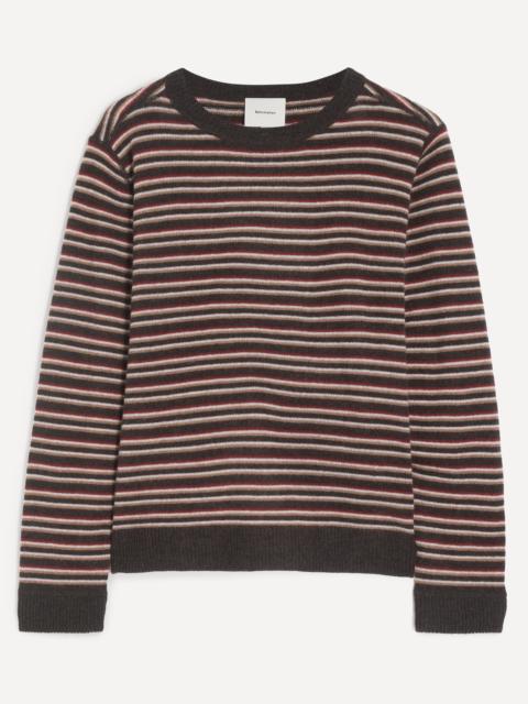 Reformation Cashmere Multi Stripe Jumper