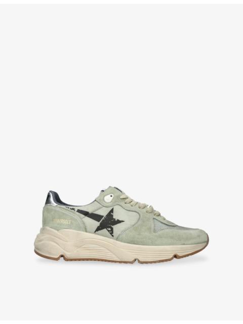 Golden Goose Running Sole 35947 Leather and Suede Trainers