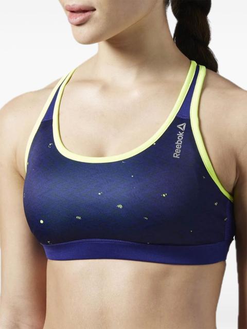 Reebok printed bra