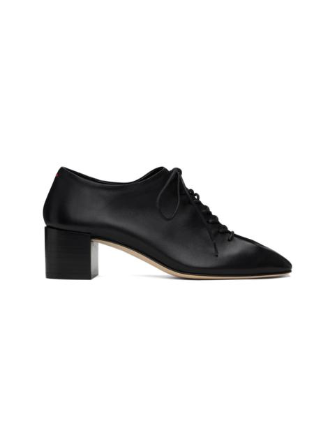 Aeyde Black Cosima Nappa Leather Heels