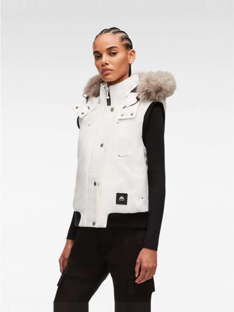 MOOSE KNUCKLES ORIGINAL VEST FUR