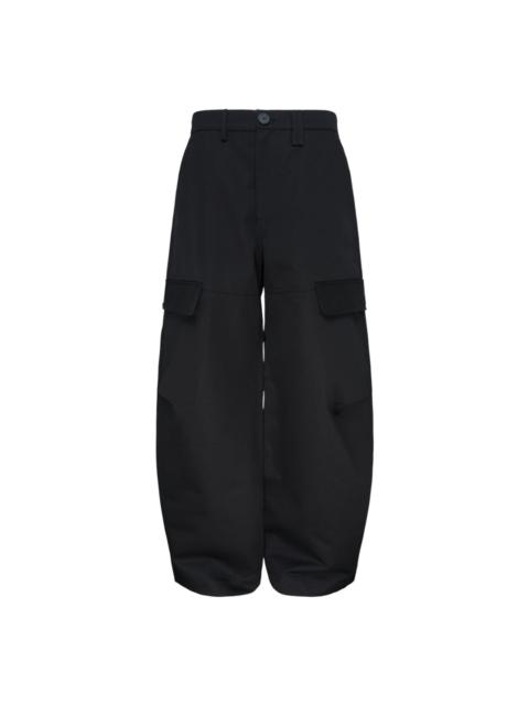 Simone Rocha Cargo Balloon Knee Pleat Trousers