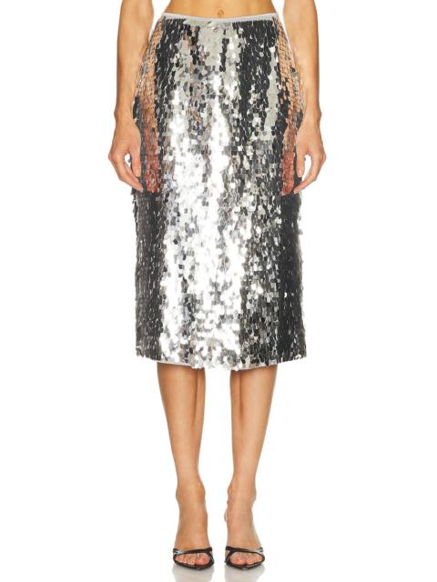 SIMONMILLER Mia Sequin Skirt