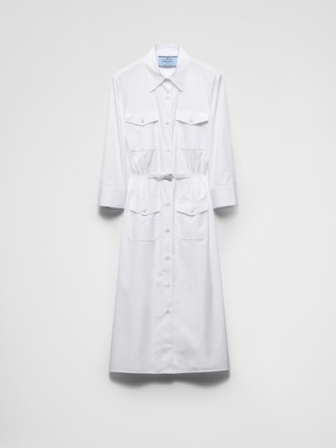 Poplin dress