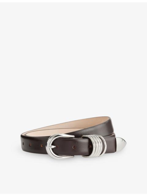 DÉHANCHE Hollyhock Leather Belt