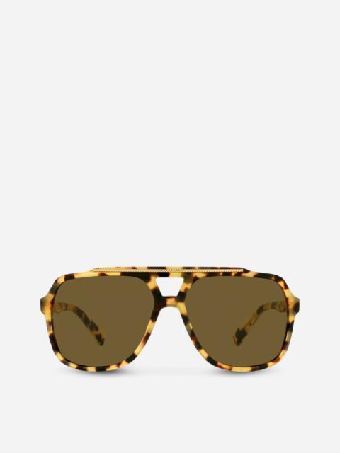 Dolce & Gabbana Gros grain sunglasses