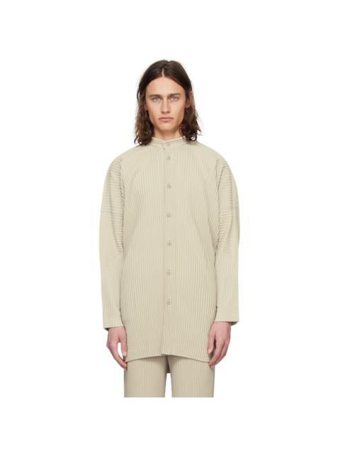 ISSEY MIYAKE Beige Monthly Color March Shirt