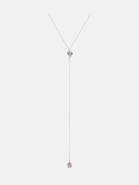 MAGDA BUTRYM Floral pendant necklace