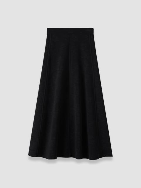 JOSEPH Helius Leopard Jacquard Milano Skirt