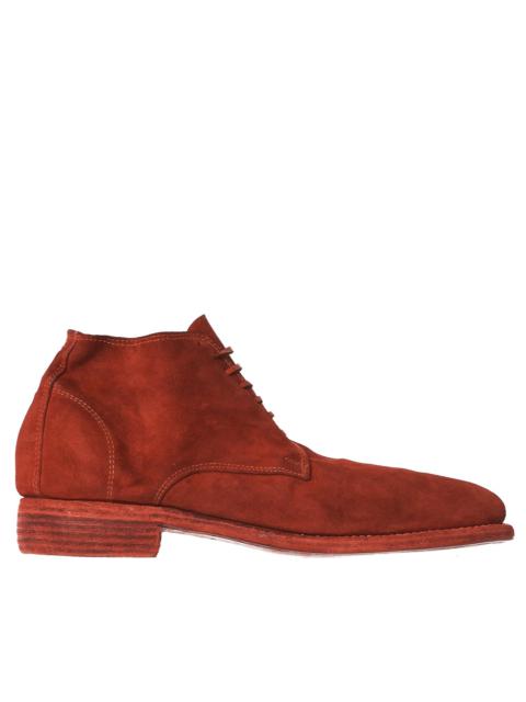 Suede Dyed Leather Boots