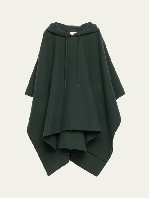 The Row Rianette Hooded Cashmere Cape Coat