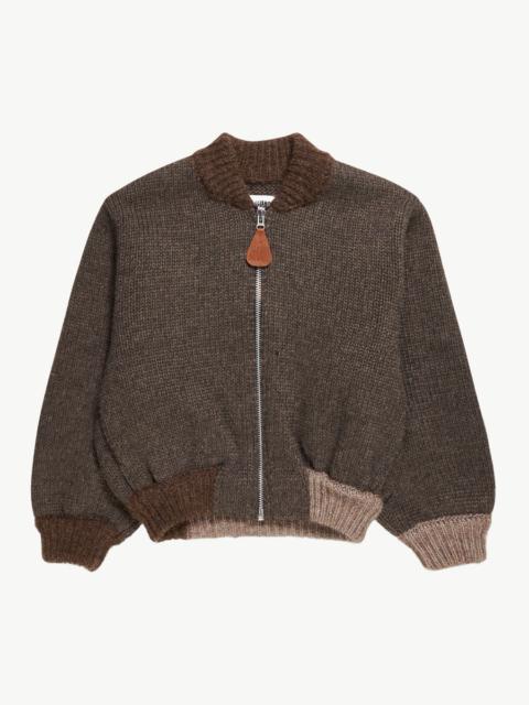 MAGLIANO Knitted Bomberone Brown - Magliano