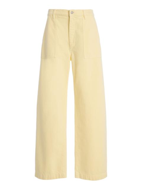 FRAME The Bow Cargo Jeans yellow