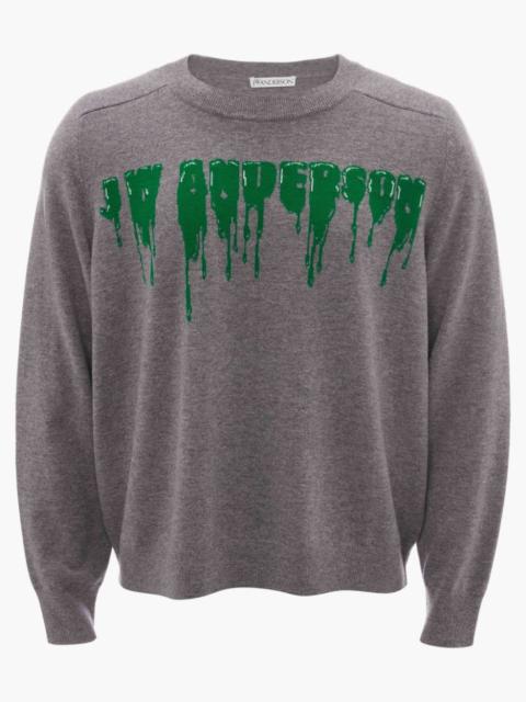 JW Anderson intarsia-knit logo jumper