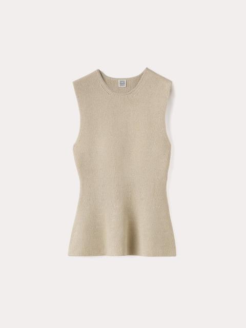 Totême Contour top beige