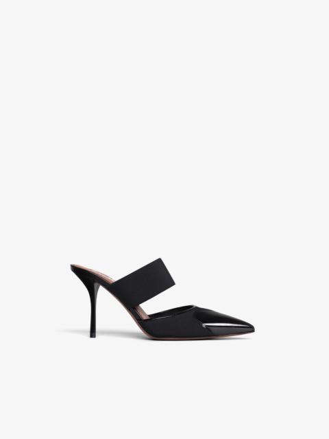 Alaïa HEART MULES IN PATENT CALFSKIN