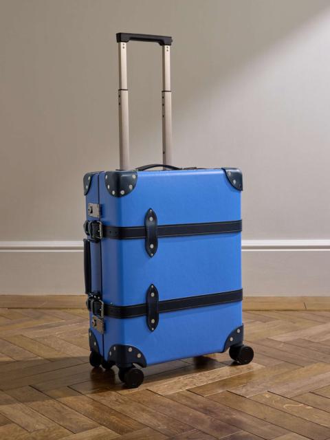 Globe-Trotter Centenary Leather-Trimmed Carry-On Suitcase